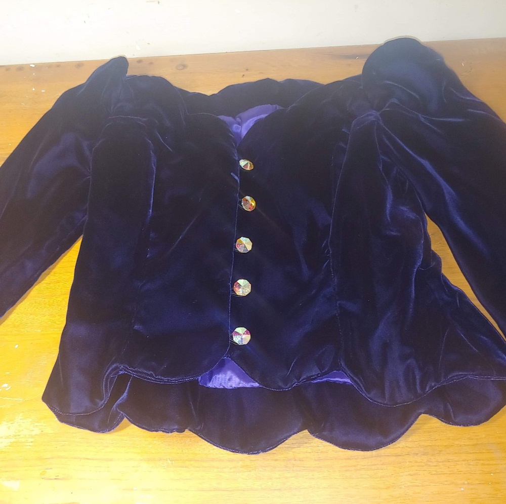 Swarovski Button Jacket.